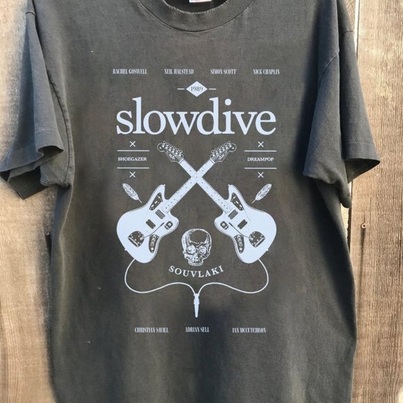 Slowdive Band Music Shirt, Slowdive Shirt, Slowdive Souvlaki Shirt, Retro Shirt, - Picture 1 of 1